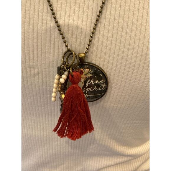 Etsy handmade necklace- Free Spirit - Picture 5 of 5